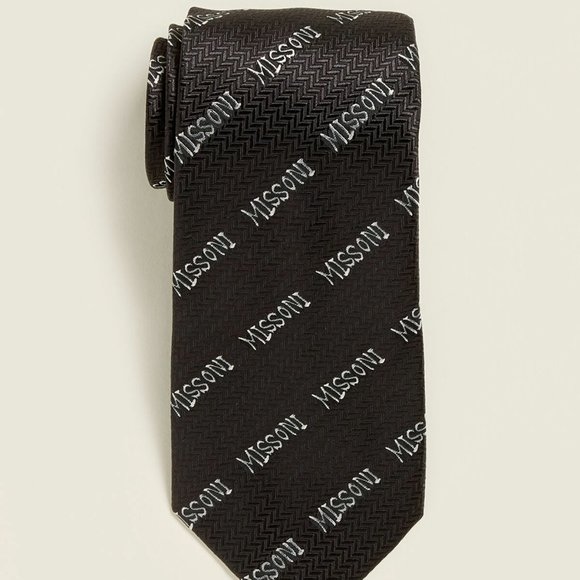 MISSONI 100% Silk Italy Men's Necktie Tie - Picture 4 of 4